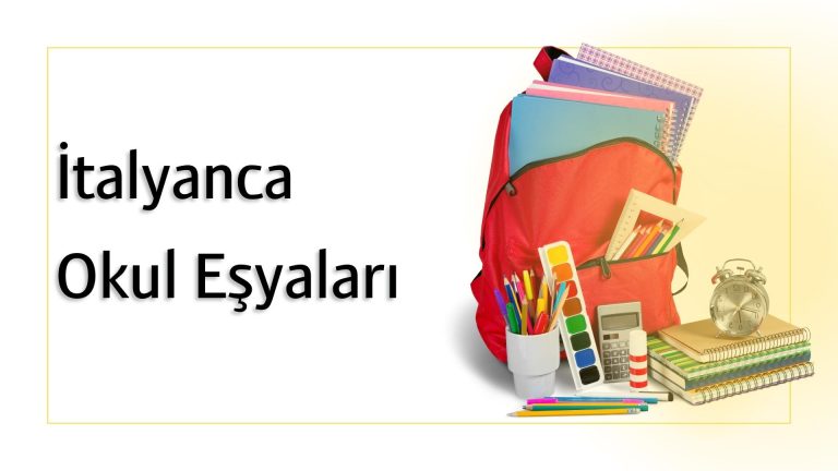 italyanca okul esyalari