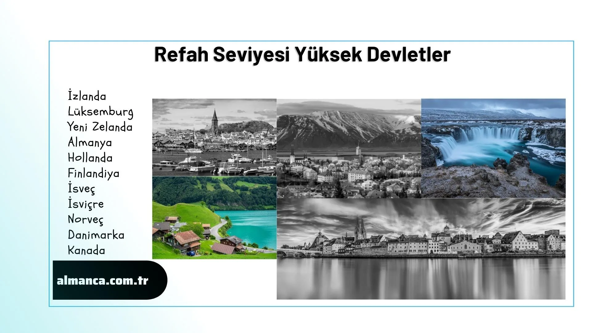 Refah Seviyesi Yuksek Devletler
