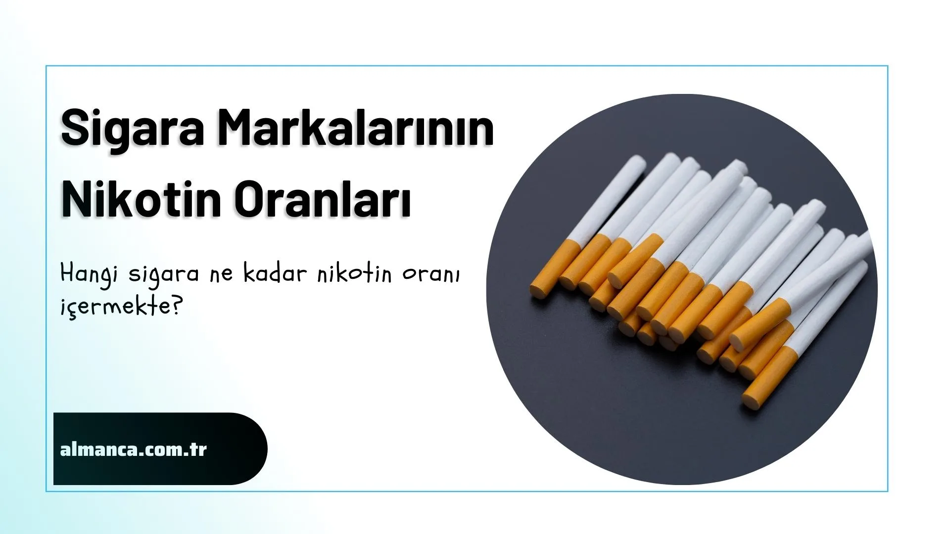 Sigara Markalarinin Nikotin Oranlari