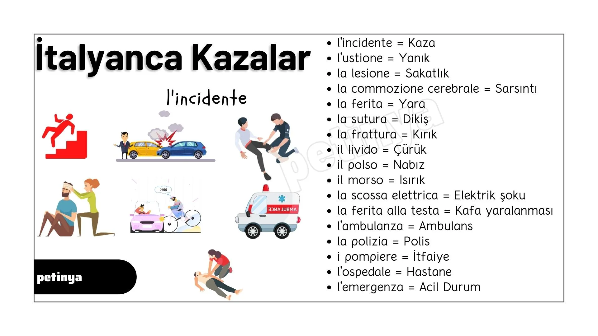 italyanca kazalar