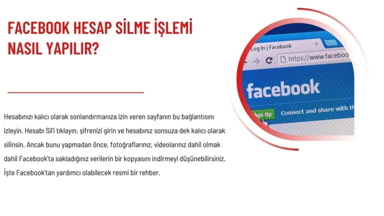 Facebook Hesap Silme İşlemi Nasıl Yapılır?