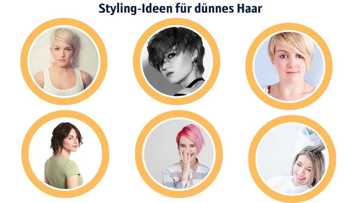 Styling-Ideen für dünnes Haar - So kreieren Sie mehr Fülle