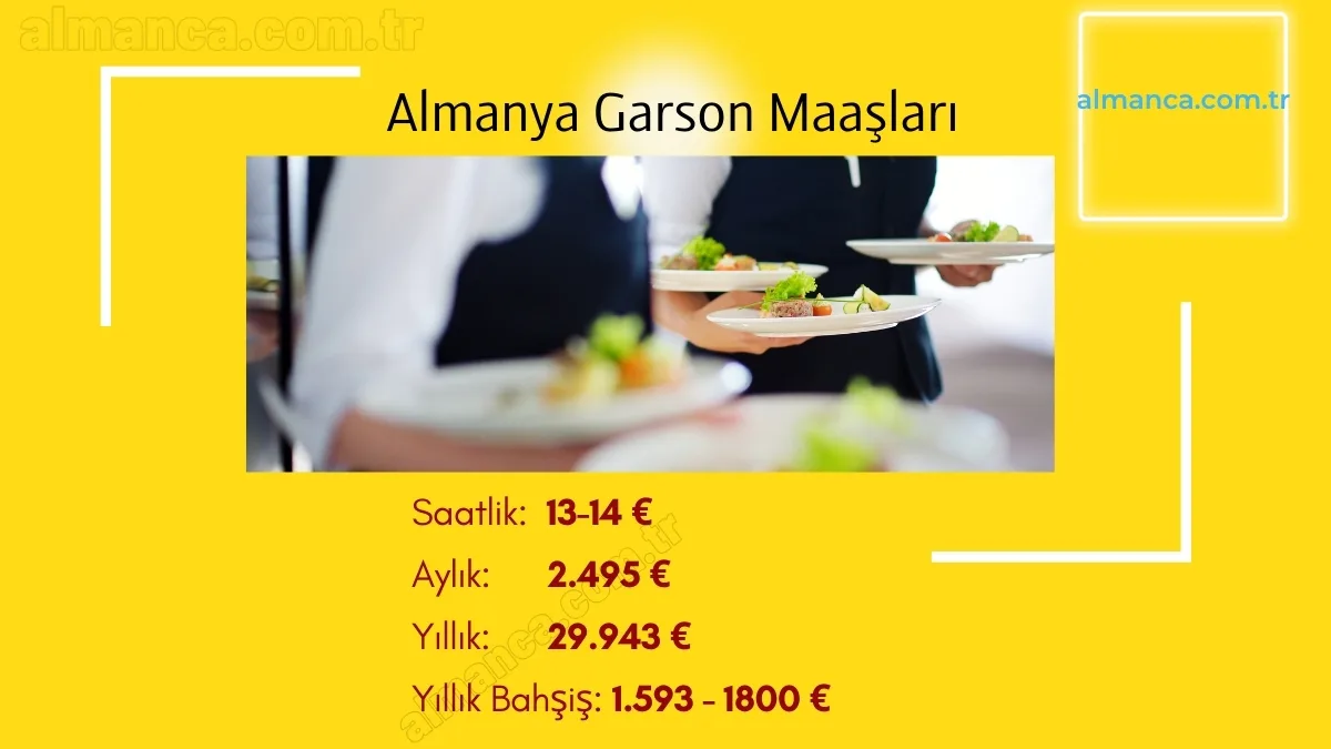 Almanya Garson Maaşları