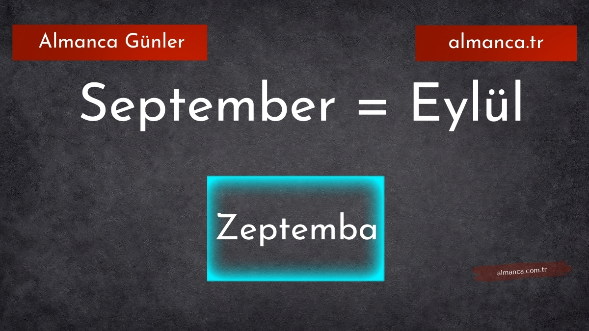 September = Eylül