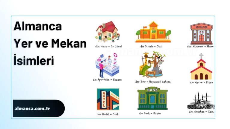 Almanca Yer ve Mekan İsimleri