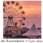 der Rummelplatz = Fuar alanı