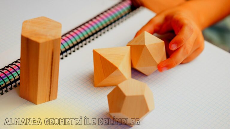 Almanca Geometri İle Kelimeler